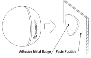 OLIGHT OBULBMCS Flashlight - METAL BADGE