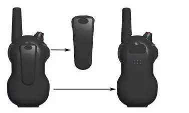 Shenzhen Freetalker Industry RD866 0.01W Handheld Walkie Talkie fig2