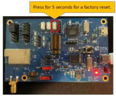 dialog DA16600 Provisioning the Mobile App for AndroidiOS - Test Provisioning