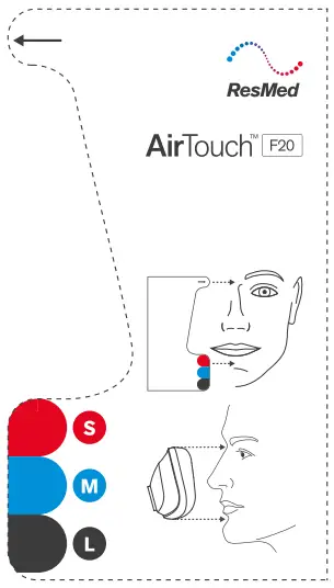 ResMed AirTouch F20 Full Face Mask - Sizing tips