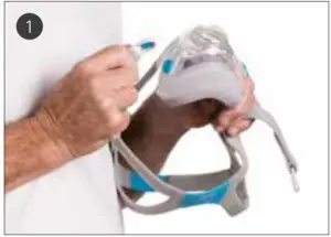 ResMed AirTouch F20 Full Face Mask - clip