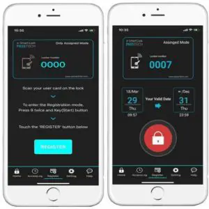 Passtech FX200 Furniture Lock - Mobile App