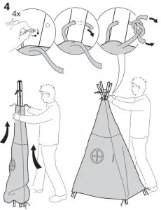 IKEA 104 638 20 HÖVLIG Children's Tent - figure 5