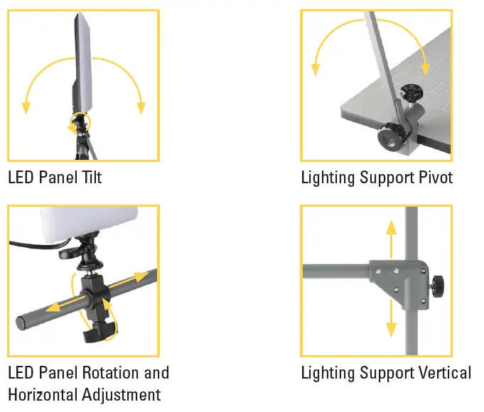 impact PCLK-120 Dual LED Light Kit 5