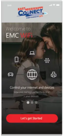 East Mississippi Connect Setting up your Wi-Fi and App - SIGN UP