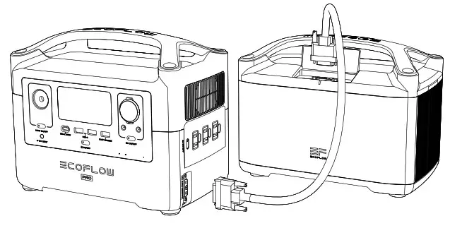 ECOFLOW RIVER Pro Extra Battery- Extra Battery