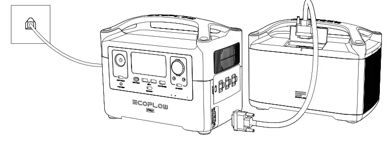 ECOFLOW RIVER Pro Extra Battery- Recharge RIVER Pro