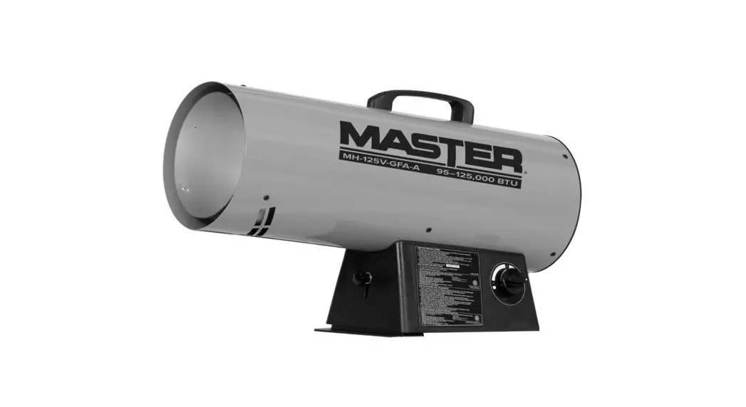 Master Mh-40-gfa Propane Forced Air Heater User Manual