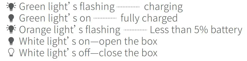 Langsdom GT4 TWS Dual Driver Earphone - Charging the box