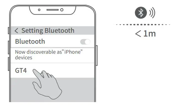 Langsdom GT4 TWS Dual Driver Earphone - Pairing