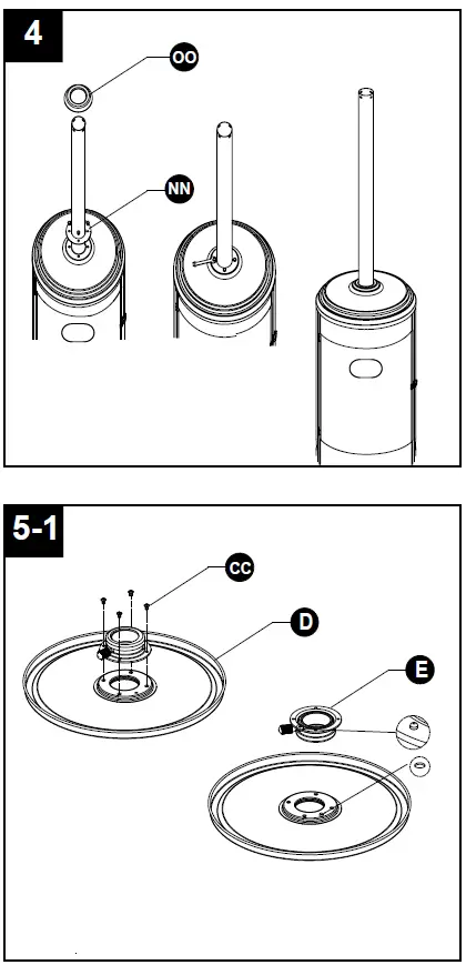 Nestfair NCZH-G Outdoor Patio Heater fig 10