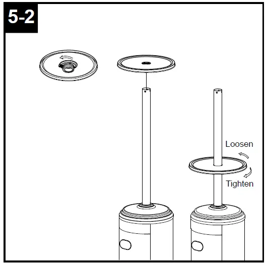 Nestfair NCZH-G Outdoor Patio Heater fig 11