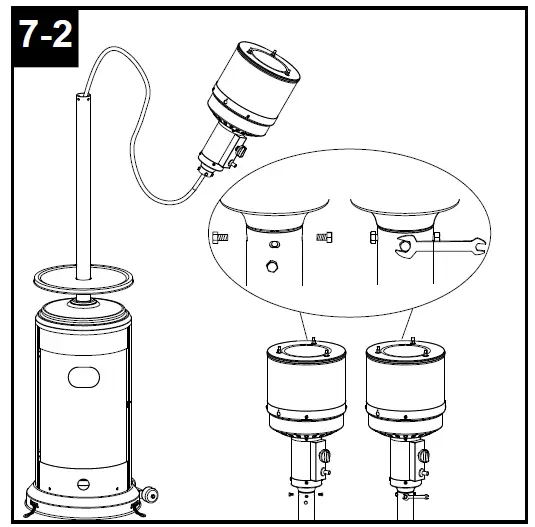 Nestfair NCZH-G Outdoor Patio Heater fig 15