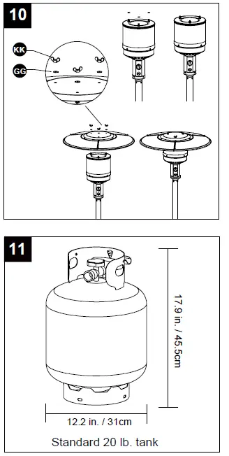 Nestfair NCZH-G Outdoor Patio Heater fig 21