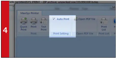 AUTEL MaxiBAS BT608 Battery Analysis Tool - WI-FI PRINTER 4