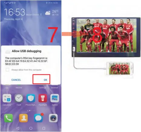 Technology 7023 - Mirror Link for Android 4