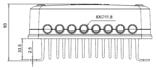 MIDNITE SOLAR MNMPPT60DIY Solar Charge and Load Controller-30