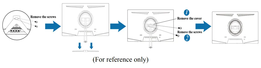 HANNspree HC322PPB 32 Inch LCD Monitor - STAND