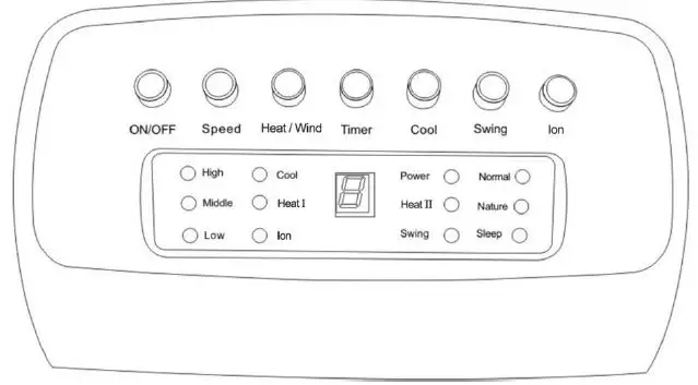 mesa LIVING AM 48229 Portable Air Cooler and Heater 2