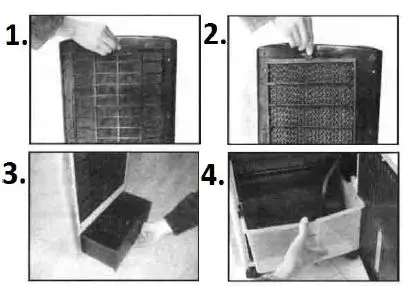 mesa LIVING AM 48229 Portable Air Cooler and Heater 5
