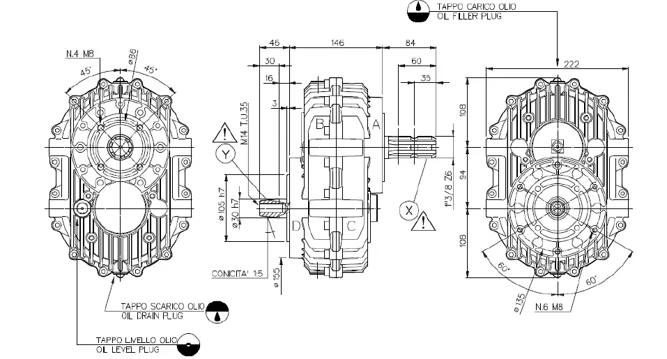 ELECTRIC GENERATORS DIRECT IMD PTO16-S Generator 5