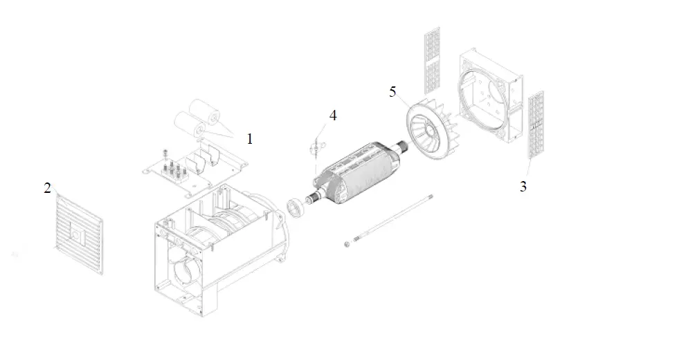 ELECTRIC GENERATORS DIRECT IMD PTO16-S Generator 6