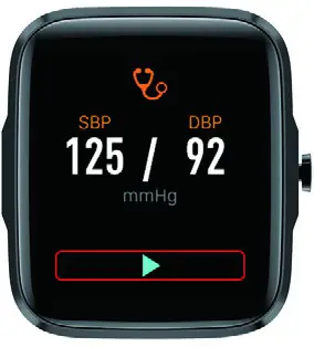 MIXX F2 Colour Multi Touch SmartWatch - BLOOD PRESSURE