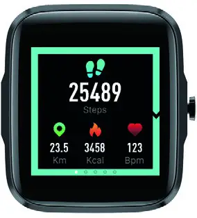 MIXX F2 Colour Multi Touch SmartWatch - PEDOMETER