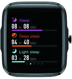 MIXX F2 Colour Multi Touch SmartWatch - SLEEP MONITOR