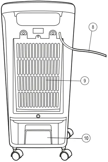 SOMOGYI LH 300 Electronic Air Cooler figure 2 B