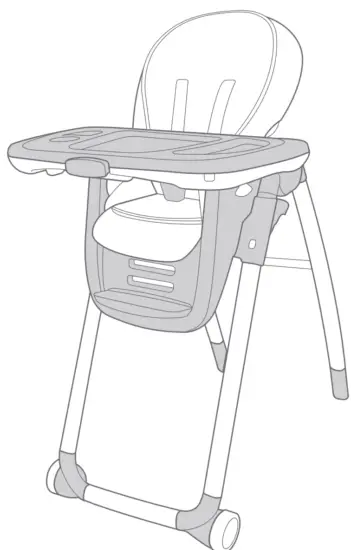 joie High Chair Multiply 6in1