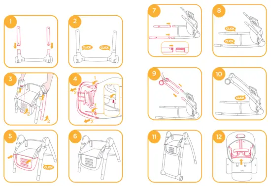 joie High Chair Multiply 6in1 - fig
