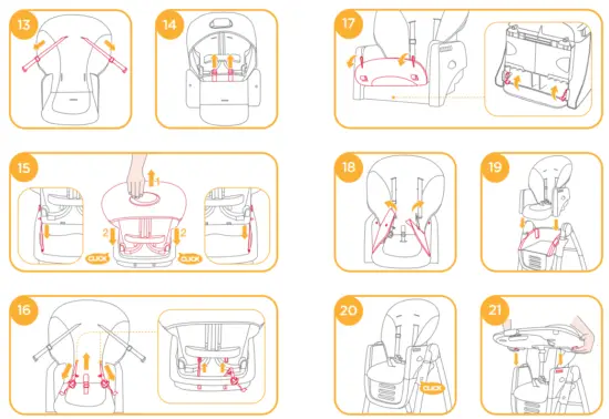 joie High Chair Multiply 6in1 - fig1
