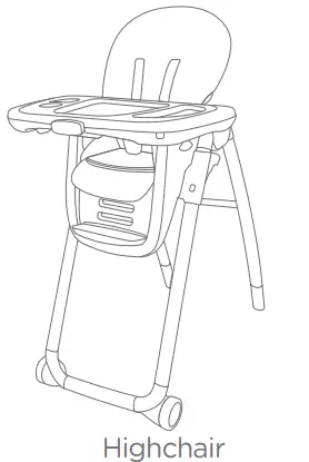 joie High Chair Multiply 6in1 - fig12