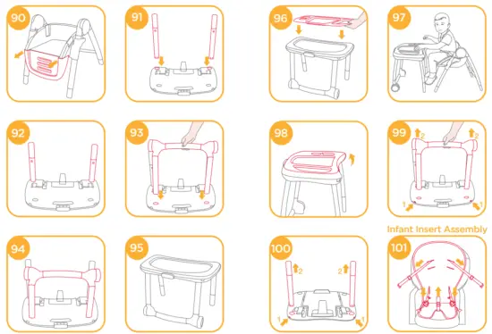 joie High Chair Multiply 6in1 - fig8