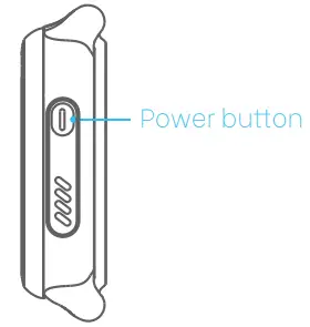 COSTCO E1 360 Kids Watch - Power button