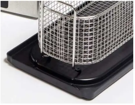 Ultrawave U100H U Series Ultrasonic Cleaning Bath - basket from