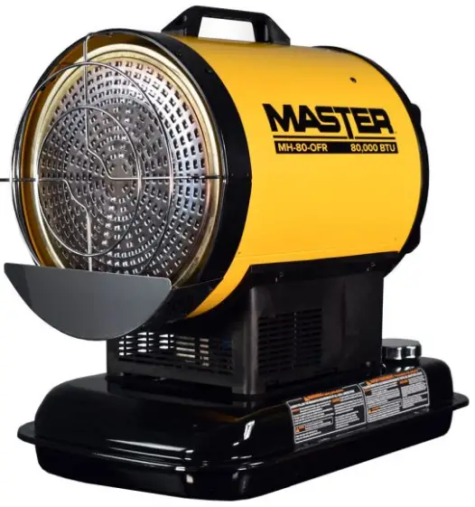 MASTER MH-80-OFR BTU Radiant Kerosene Heater