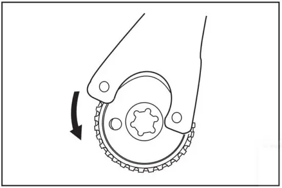 FIG 25 Installing or removing Ezynut