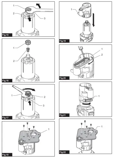 makita RT001G Cordless Trimmer - fig 2