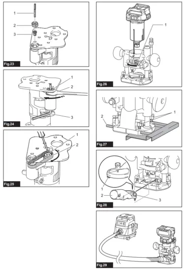 makita RT001G Cordless Trimmer - fig 3