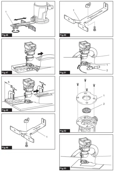 makita RT001G Cordless Trimmer - fig 6