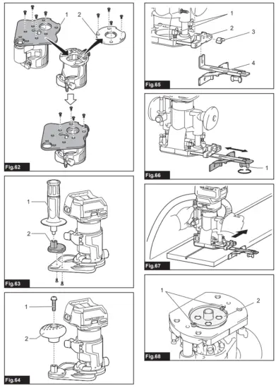 makita RT001G Cordless Trimmer - fig 8