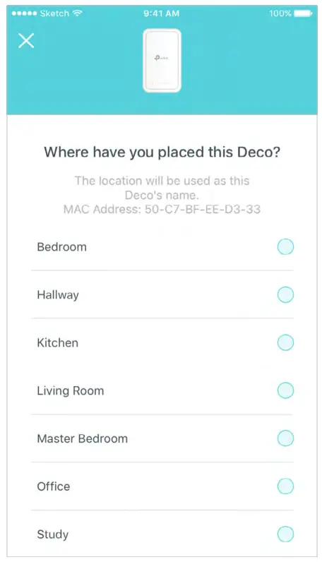 tp-link AC1200 Whole Home Mesh Wi-Fi Add-On Unit --- Specify the location