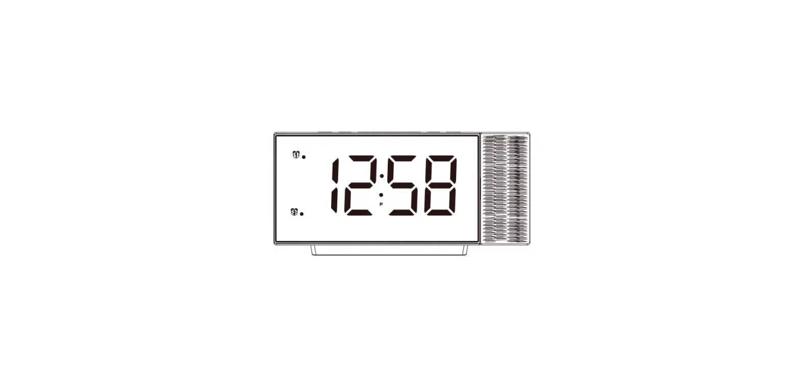 La Crosse Technology 817-83957 Projection Alarm Clock With 2 Amp Usb Charging And Fm Radio User Guide