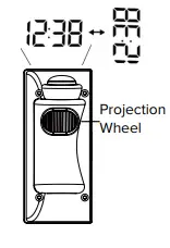 LA-CROSSE-TECHNOLOGY-817-83957-Projection-Alarm-Clock-with-2 AMP-USB-Charging-and-FM-Radio-fig-2