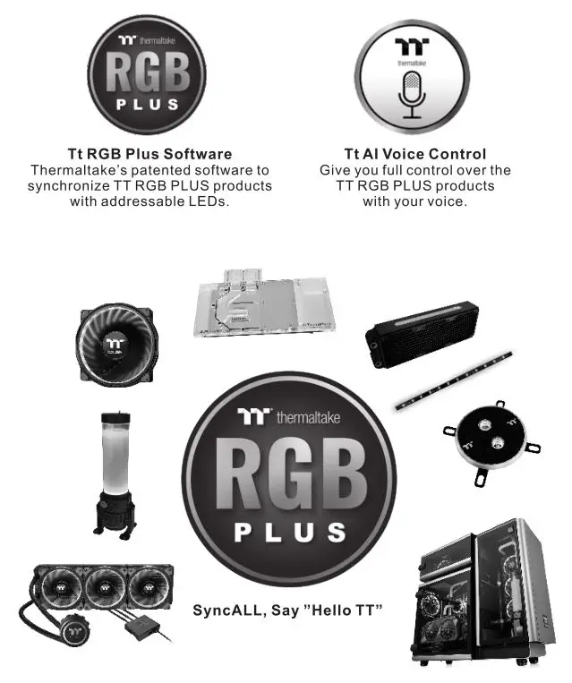 Thermaltake Cube Chassis - Tt RGB Plus Ecosystem