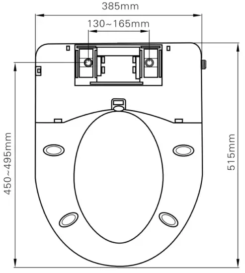 YANXUAN YX ETS001 Electronic Toilet Seat Bidet - FIG 6