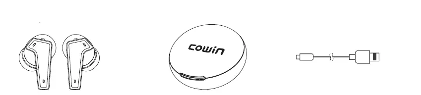 cowin Apex Elite Noise Cancelling Earbuds fig 1