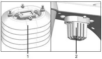 nylex Digital Weatherstation PRO User Manual - Temperature and humidity sensor